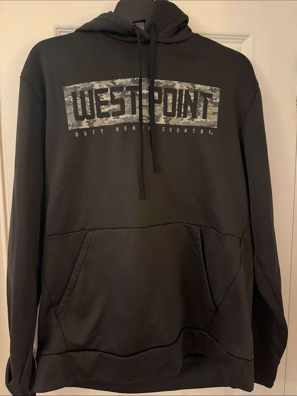Champion Black West Point Pullover Dri-Fit Hoodie
